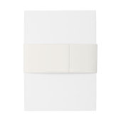 Bandeau De Faire-part Mariage de fleurs de récolte (Dos Example)