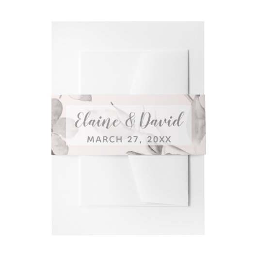 Bandeau De Faire-part Mariage de fleurs sauvages rustiques (Devant example)