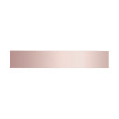 Bandeau De Faire-part mariage de gradient or rose (Plat)