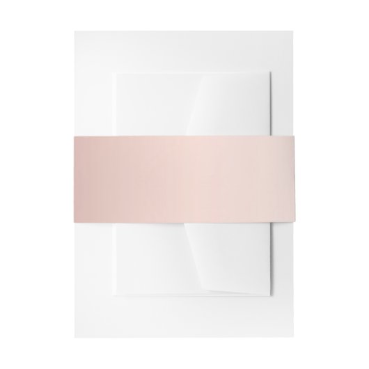 Bandeau De Faire-part mariage de gradient or rose (Devant example)