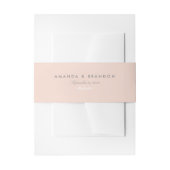 Bandeau De Faire-part Mariage de jardin secret (Devant example)