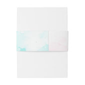 Bandeau De Faire-part Mariage de la barrière de corail (Dos Example)