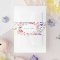 Mariage de l'ère de la régence florale romantique