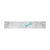 Bandeau De Faire-part Mariage de libellules turquoises Inviter Bande de  (Plat)
