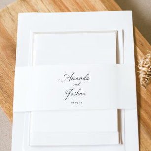 Bandeau De Faire-part Mariage De L'Invitation Bande Belly