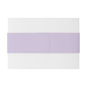 Bandeau De Faire-part Mariage de noms simples de couples violets (Dos exemple)