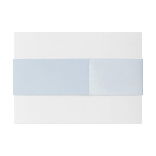 Bandeau De Faire-part Mariage de nuage d'aquarelle bleu enchantant (Dos exemple)