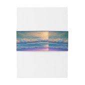 Bandeau De Faire-part Mariage de Parties scintillant Faux Arrière - plan (Dos Example)