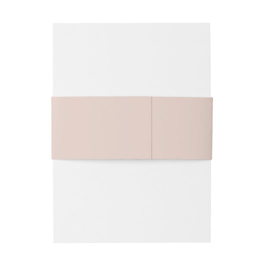 Bandeau De Faire-part Mariage de script Blush & Grey (Dos Example)
