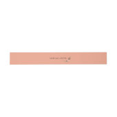Bandeau De Faire-part Mariage de script minimal et élégant (Plat)