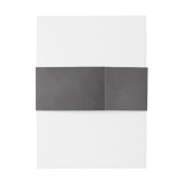 Bandeau De Faire-part Mariage de tableau noir blanc (Dos Example)