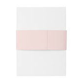 Bandeau De Faire-part Mariage de typographie rose simple et minimale (Dos Example)
