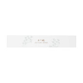 Bandeau De Faire-part Mariage de verdure printanière (Plat)