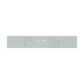 Bandeau De Faire-part Mariage de verdure printanière (Plat)