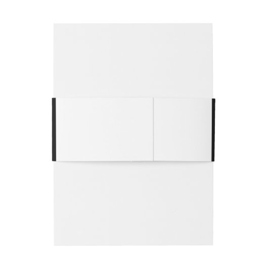 Bandeau De Faire-part Mariage de verre de champagne Black & White Pearl (Dos Example)