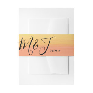 Bandeau De Faire-part Mariage d'Halloween Bonbons au Maïs Aquarelle