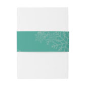 Bandeau De Faire-part Mariage d'hiver personnalisé élégant (Dos Example)