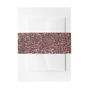 Bandeau De Faire-part Mariage d'image Glamor Rose Gold Parties scintilla
