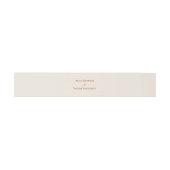 Bandeau De Faire-part Mariage d'ivoire Boho (Plat)