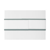 Bandeau De Faire-part Mariage Edge à bascule classique (Dos exemple)
