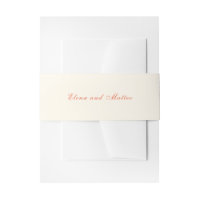 Mariage Élégant Moderne Classique Terracotta