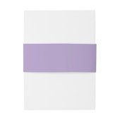 Bandeau De Faire-part Mariage élégant simple écriture violette (Dos Example)