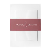 Bandeau De Faire-part Mariage en Bourgogne (Devant example)