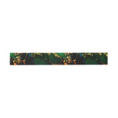 Bandeau De Faire-part Mariage en bronze doré Emerald Green (Plat)