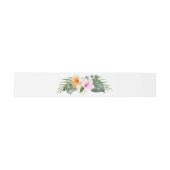 Bandeau De Faire-part Mariage en Foliage Botanique Tropical Paradise (Plat)