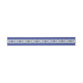 Bandeau De Faire-part Mariage espagnol bleu Talavera mexicain (Plat)