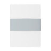 Bandeau De Faire-part Mariage Eucalyptus moderne (Dos Example)