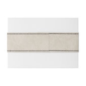 Bandeau De Faire-part Mariage Fairytale (Dos exemple)