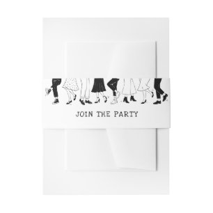 Bandeau De Faire-part Mariage Fantaisiste et Original Gribouillis Dess