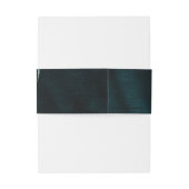 Bandeau De Faire-part Mariage feuille de joaillerie ID Turquoise830 (Dos Example)