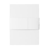 Bandeau De Faire-part Mariage fleur sauvage (Dos Example)