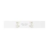 Bandeau De Faire-part Mariage Fleur sauvage Daisy (Plat)