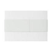 Bandeau De Faire-part Mariage Fleur sauvage écologique (Dos exemple)