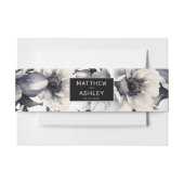 Bandeau De Faire-part Mariage floral élégant moderne (Devant Example)