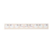 Bandeau De Faire-part Mariage Floral Rustique (Plat)