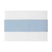 Bandeau De Faire-part Mariage floral rustique de l'automne (Dos exemple)