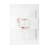 Bandeau De Faire-part Mariage floral simple (Devant example)