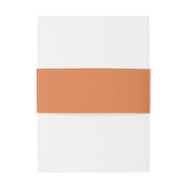 Bandeau De Faire-part Mariage forestier d'automne rustique (Dos Example)