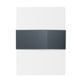 Bandeau De Faire-part Mariage Géométrique Dark Navy Gold Gatsby (Dos Example)