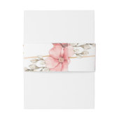 Bandeau De Faire-part Mariage Gold Elegant (Dos Example)