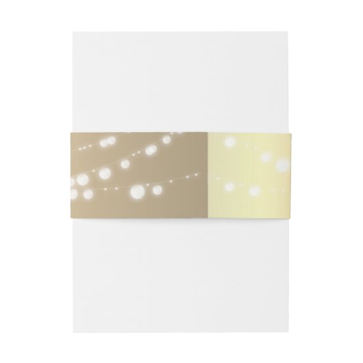 Bandeau De Faire-part Mariage Gold String (Dos Example)