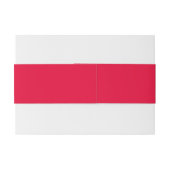 Bandeau De Faire-part Mariage japonais couple (Dos exemple)