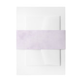 Bandeau De Faire-part Mariage Lavande lilas de Plum violet d'aubergine (Devant example)