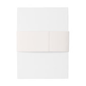 Bandeau De Faire-part Mariage minimal de palmiers (Dos Example)