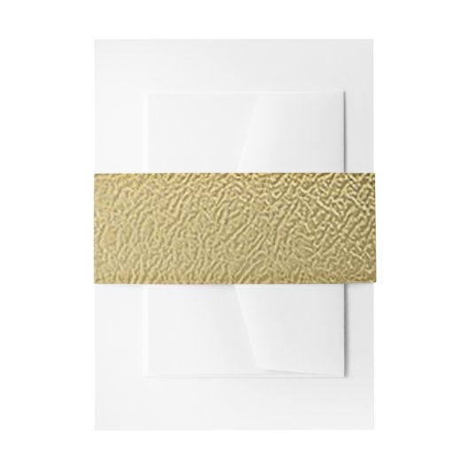 Bandeau De Faire-part Mariage minimal or (Devant example)