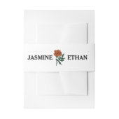 Bandeau De Faire-part Mariage minimaliste Marigold (Devant example)